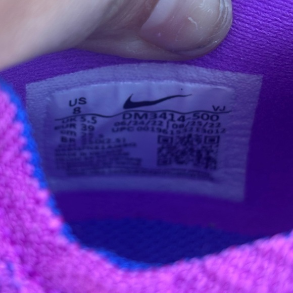 Nike Pegasus Turbo NN DM3414-500 Purple Running Shoes Sneakers Women’s Size 8 - Picture 14 of 14